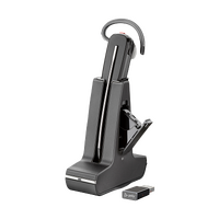 POLY SAVI 8245 DECT 1880-1900MHZ HEADSET USB-A TO USB-CCABLE D400