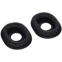 HP POLY SPARE CIRCUMAURAL EAR CUSHION (QTY 2), LEATHERETTE