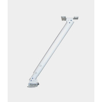 718-1078MM INCLINED CEILING TELESCOPIC POST FOR PROJECTOR NO MOUNTING PLATE