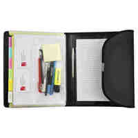 Compendium 5 Pocket Polyprop Marbig Black 90069