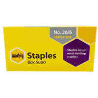 Staples Marbig No 90300 No.26/6 Box 5000 