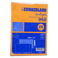 Envelope C5 229x162mm Gold Pocket Cumberland 906323 Strip Seal Pack 25