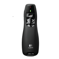 Logitech R400 Wireless Presenter, 15m Range, Red laser pointer Battery indicator Plug-and-play wireless receiver (LS)