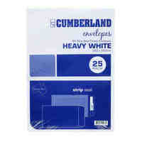 Envelope B4 353 x 250mm Cumberland White Pocket Strip Seal 913333/28497 Pack 25