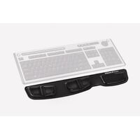 Keyboard Palm Support Fellowes Gel Clear Black 9183201