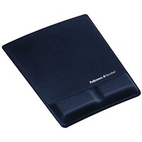 Mouse Pad and Wrist Rest Memory Foam Lycra Blue Fellowes 9183901