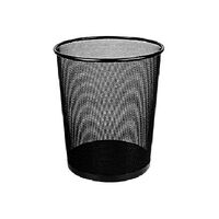 Waste Bin Mesh Black 27 Litre Deli 9189