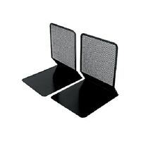 Book Ends Mesh Black Pair Deli 9191