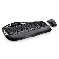LOGITECH MK550 WIRELESS WAVE KEYBOARD AND MOUSE COMBO, UNIFYING RECEIVER - 3YR WTY