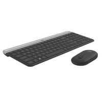 LOGITECH MK470 SLIM WIRELESS KEYBOARD AND MOUSE COMBO,2.4 GHZ  RECEIVER,GRAPHITE - 1YR WTY