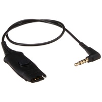 HP POLY CABLE, MO300, QD TO 3.5MM CONNECTS H-TOP TO IPHONE