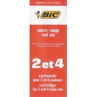 Pen Refill Bic Pen Cartridge 2092 Red 