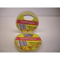 Tape Sellotape 700 Sticky 18mm x 66M Hangsell 960106 