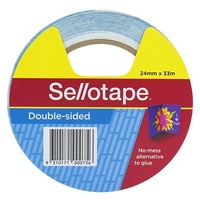 Tape Sellotape Double Sided 404 24mm x 33M Roll 960606