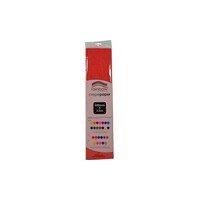 Crepe Paper Rainbow 500mm x 2.5M Number 1 Red 