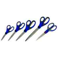 Scissors Marbig Comfort Grip No 5 135mm Blue Handle 975410