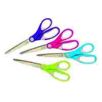 Scissors Marbig Comfort Grip No 8 210mm Summer Colours 975431