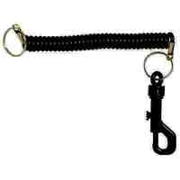 ID Card Holder Rexel Heavy Duty With Spiral Cord and Key Ring 9800202