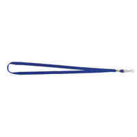 Lanyard Rexel Flat With Swivel Clip Blue 9805001 Pack 10 