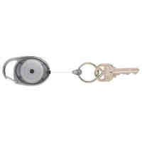 Snap Lock Retractable Key Holder Rexel Charcoal 9806011