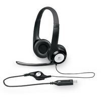 LOGITECH H390 WIRED USB STEREOHEADSET, NOISE CANCELLING MIC, 2YR WTY