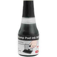 Stamp Pad Ink Colop 801 25ml squeezey bottle Black 