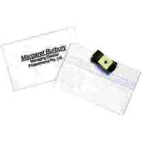 Name Badge Rexel Magnetic 98600 Pack 10