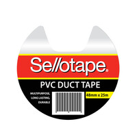 Duct Tape Sellotape 48mm x 25m Silver Each 