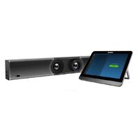 Yealink A30 Zoom Collaboration Bar for Medium Room, Two Cameras Design, Dual Screen, Built-in Bluetooth and dual-band Wifi,
