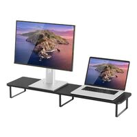 mbeat® activiva Black Dual Monitor Riser