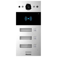 SIP INTERCOM WITH THREE 3 BUTTONS VIDEO & CARD READER