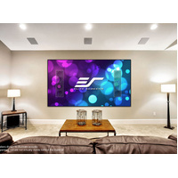 110 FIXEDFRAME 169 PROJECTOR TRANSPARENT EDGE FREE SCREEN AEON CINEGREY 3D ACOUSTIC