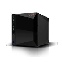 Asustor AS3304T 4 bay NAS Realtek RTD1296 Quad-Core 1.4GHz 2GB DDR4 2.5GbE 3xUSB3.2 WoL Hot Swap AES-NI hardware encryption ~AS4004T