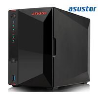 Asustor AS5202T 2 Bay Nimbustor 2 NAS Intel Celeron J4005 Dual Core 2.0 Ghz 2GB DDR4 4K HDMI2.0a  2x2.5GbE 3xUSB3.2 WoW 4K ~AS3302T