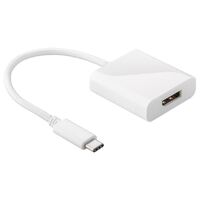 Astrotek USB3.1 Type-C USB-C to DP DisplayPort Converter Adapter Cable supports 4K UHD for iPad Pro Macbook Air Samsung Galaxy MS Surface Dell XPS