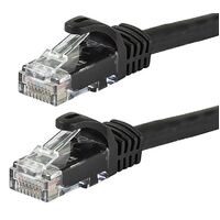 Astrotek CAT6 Cable 0.25m/25cm - Black Color Premium RJ45 Ethernet Network LAN UTP Patch Cord 26AWG CU Jacket