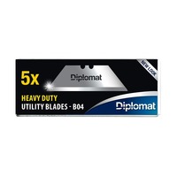 Knife Cutter Blade Refills Blu Strike/ Diplomat Utility B04 Heavy Duty Card 5