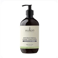 Sukin Antibacterial Hand Sanitiser Green Tea & Mint 500ml