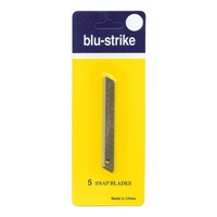 Knife Cutter Blade Refills Blu Strike Snap Small B11 Pack 5