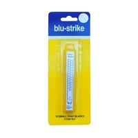 Knife Cutter Blade Refills Blu Strike Snap Small B21 Pack 10