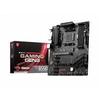 MSI B550 GAMING GEN3 AM4 ATX MB 4xDDR4 6xPCIE 1xM.1 HDMI 1 DVI RAID LAN 6xSATAIII 2xUSB3.2 2xUSB2.0