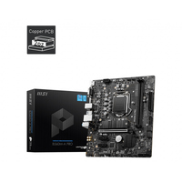 MSI B560M-A PRO Intel mATX Motherboard, 2x DDR4 ~64GB, 1x PCI-E x16, 2x PCI-E x1, 6x SATAIII, 1x M.2, 4x USB 3.2, 2x USB 2.0