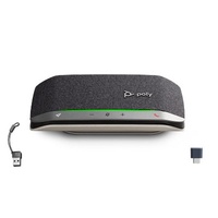 HP POLY SYNC 20+ UC SMART SPEAKERPHONE,BLUETOOTH + USB-C BT700 USB-C DONGLE+ USB-A ADAP