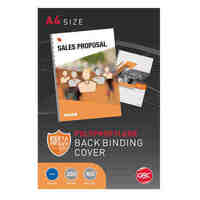 Binding Cover A4 300gsm Polycover Ibico Blue BCP300BL100 Pack 100