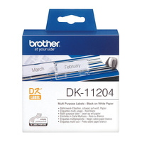 Brother DK11204 White Label