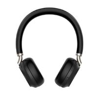 Yealink BH72 Lite Bluetooth Wireless Stereo Headset, Black, USB-C, USB Cable Charging only, Rectractable Microphone, 40 hours battery life