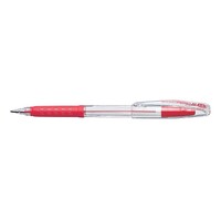 Pen Pentel Hyperb/Superb Ballpoint Rubber Grip 1.0mm BK101MBE Box 12 Red 