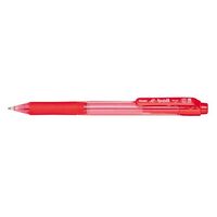 Pen Pentel E Ball Ballpoint BK130 Red Box 12