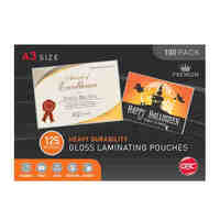 Laminating Pouch A3 GBC Ibico 125 Micron BL125MA3 Pack 100