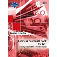 Business Payments For GST Book Zions BPB
